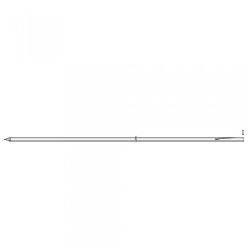 Kirschner Wire Drill Trocar Pointed - Flat End Stainless Steel, 6 cm - 2 1/4" Diameter 1.6 mm Ø